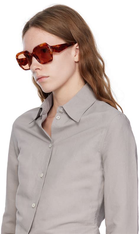 prada tortoise shell eyewear|Prada symbole sunglasses tortoise.